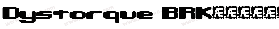 Dystorque BRK字体转换